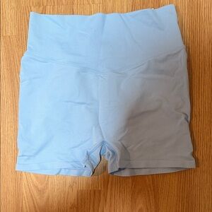 PINK Victoria's Secret Light Blue Bike Shorts